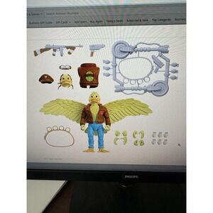 Teenage Mutant Ninja Turtles Ace Duck Super7 Ultimates Action Figure New 14+